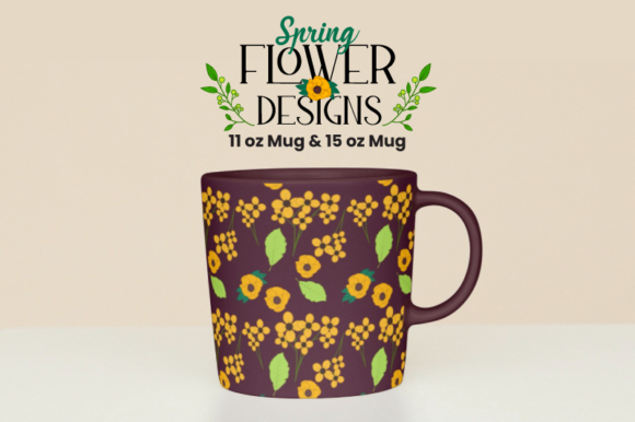 Download Spring Flowers 11 Oz Mug and 15 Oz Mug - Spring Collection