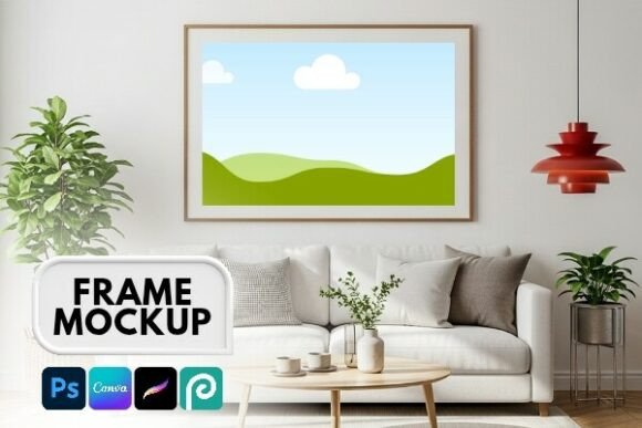 Download Canva &amp; PSD Frame Mockup Poster - Psd frame mockup Collection